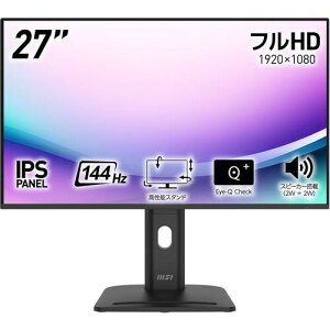PRO MP275PG E14 27�C���` �t��HD���j�^�[ 144Hz IPS 4�ӃX�����x�[��