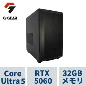�Q�[�~���OPC G-GEAR Aim GB5J-E257B/CP1 CoreUltra5 /RTX5060 /32GB������ /1TB SSD /WiFi7+Bluetooth�Ή�