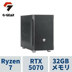 �Q�[�~���OPC G-GEAR mini GI7A-F260B/CP1 Ryzen7 7800X3D /RTX5070 /32GB������ /1TB SSD /WiFi+Bluetooth�Ή�