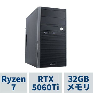 �~�j�^���[PC AeroStream RM7A-E251B/CP3 Ryzen7 5700X /RTX5060Ti(8GB��) /32GB������ /1TB SSD