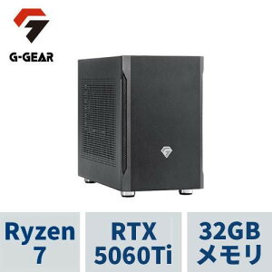 �Q�[�~���OPC G-GEAR mini GI7A-D261B/CP1 Ryzen7 7700 /RTX5060Ti(8GB��) /32GB������ /1TB SSD /WiFi+Bluetooth�Ή�