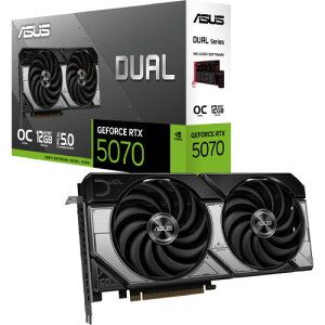 Dual GeForce RTX 5070 12GB GDDR7 OC Edition�@DUAL-RTX5070-O12G