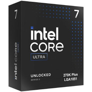 Core Ultra 7 270K Plus�@BX80768270K