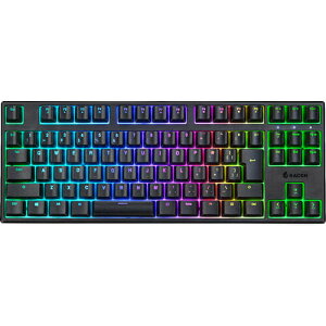 RACEN ���C�X�C�b�`���Q�[�~���O�L�[�{�[�h Mag Swift [CRC-GKMGRT01BK] ���{��z��e���L�[���X �u���b�N ���s�b�h�g���K�[