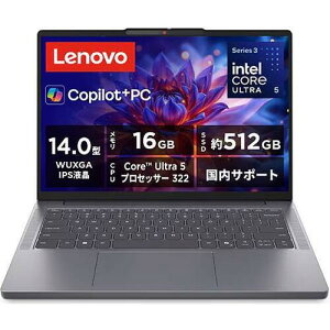 �m�[�gPC IdeaPad Slim 3i 83UQ003LJP [14�^ /Core Ultra 5 322 /RAM:16GB /SSD:512GB /Windows 11 Home /Office OP�t /���i�O���[]