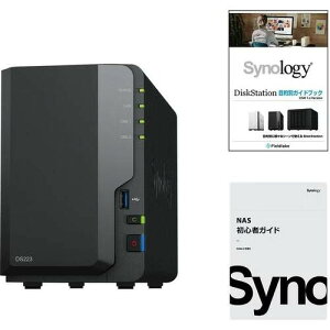 DiskStation DS223/G�@�K�C�h�u�b�N�t��