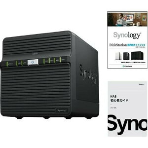 DiskStation DS423/G [NAS�P�[�X�ENAS�L�b�g�iHDD�����j / 4�x�C / 1GbE �Ή� / Value �V���[�Y / �K�C�h�u�b�N�t / �������K�㗝�X�i]