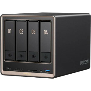DXP4800GT [NAS�P�[�X�ENAS�L�b�g�iHDD�ESSD�����j / 4�x�C + 2�X���b�g / 10GbE�Ή� / DXP GT�V���[�Y / �������K�㗝�X�i]