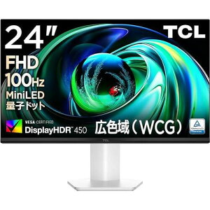 24G54 24�C���` �t��HD���j�^�[ VA�p�l�� 84zone MiniLED 100Hz DisplayHDR400