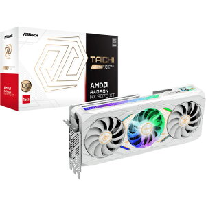 AMD Radeon RX 9070 XT Taichi White 16GB OC�@RX9070XT TCW 16GO