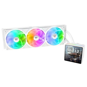 TH360 V3 Ultra ARGB Sync Snow All-In-One Liquid Cooler�@CL-W476-PL12SW-A
