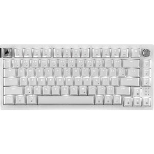 K65PLUS WIRELESS 75% RGB ���J�j�J���Q�[�~���O�L�[�{�[�h - Frost White [CHR-91D451E-JP]