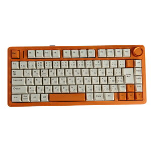 F75J-SV-WO �L��/USB����/Bluetooth�Ή� ���{��z��e���L�[���X(75%) Star Vector���J�j�J���X�C�b�` Orange �Q�[�~���O�L�[�{�[�h