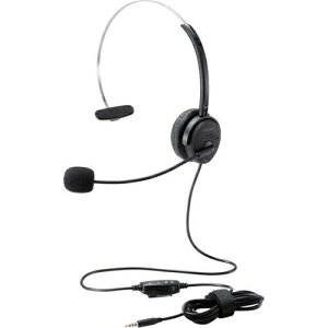 HS-HP29TBK �A�i���O�ڑ�(3.5mm x1) �Ў��I�[�o�[�w�b�h�^�C�v �w�b�h�Z�b�g