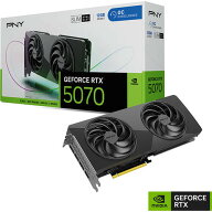 PNY GeForce RTX 5070 12GB OC SLIM　VCG507012DFSXPB1-O