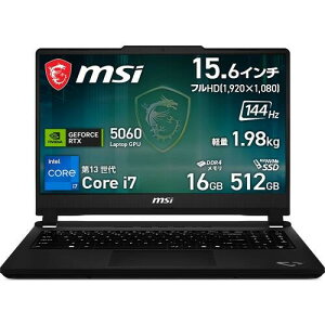 �Q�[�~���O�m�[�g Cyborg-15-C13WFO-5899JP [15.6�^ /i7-13620H /RTX5060 /RAM:16GB /SSD:512GB /Windows 11 Home /�v���`�i�O���C]