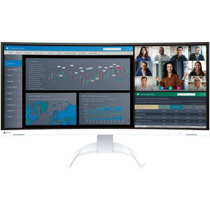 FlexScan EV3451X-WT 34.1�C���` �E���g�����C�h���j�^�[ 3440x1440 3800R �p�� IPS�p�l��