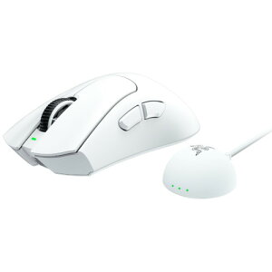DeathAdder V4 Pro (White Edition) ���y�ʃ��C�����X �G���S�m�~�b�N e �X�|�[�c�}�E�X RZ01-05330200-R3A1