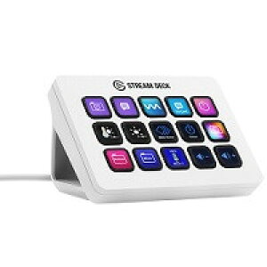 Stream Deck MK.2 Whitei{pbP[Wj 10GBA9911-JP @\ V[gJbgL[{[h LCD{^15 zCg