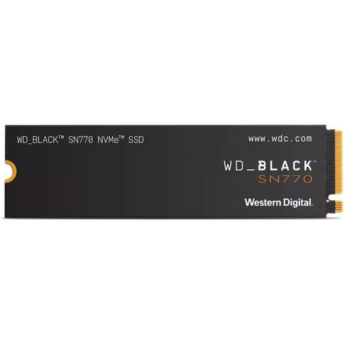 WDS500G3X0E ［M.2 NVMe 内蔵SSD   500GB   PCIe Gen4x4   WD BLACK SN770 NVMe SSDシリーズ   国内正規代理店品］
