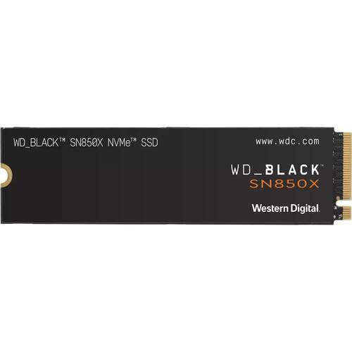 WDS100T2X0E　[M.2　NVMe　ヒートシンク非搭載　WD_BLACK　SN850X　内蔵SSD　NVMe　PS5動作確認済　国内正規代理店品]　1TB　Gen4x4　PCIe　SSDシリーズ