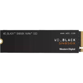 WDS200T2X0E [M.2 NVMe 内蔵SSD / 2TB / PCIe Gen4x4 / ヒートシンク非搭載 / WD_BLACK SN850X NVMe SSDシリーズ / PS5動作確認済 / 国内正規代理店品]