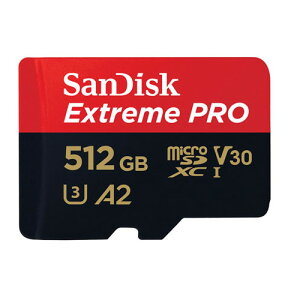 SDSQXCD-512G-GN6MA [512GB / microSDXC UHS-I(U3) / Ǎxő200MB/s / xő140MB/s / Class10 / V30 / A2]