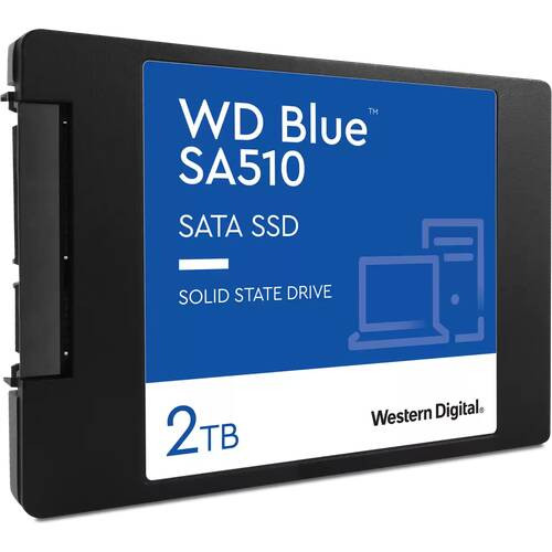 WDS200T3B0A ［2.5インチ内蔵SSD   2TB   WD Blue SA510 SATA SSD 2.5インチシリーズ   国内正規代理店品］