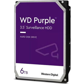 WD64PURZ [3.5インチ内蔵HDD / 6TB / WD Purpleシリーズ / 国内正規代理店品]