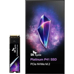 Platinum P41 SHPP41-2000GM-2 [M.2 NVMe SSD / 2TB / PCIe Gen4x4 / Platinum P41 SSDV[Y / PS5mF / K㗝Xi]