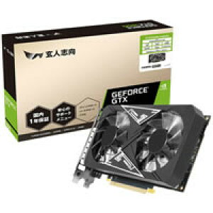 玄人志向　GF-GTX1650D6-E4GB/DF2　PCI Express対応グラフィックボード