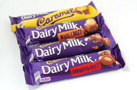 デイリーミルク チョコレート バー 4本セット Dairy Milk Chocolate Bars キャドバリー チョコ お菓子 イギリス 人気 海外【英国直送品】