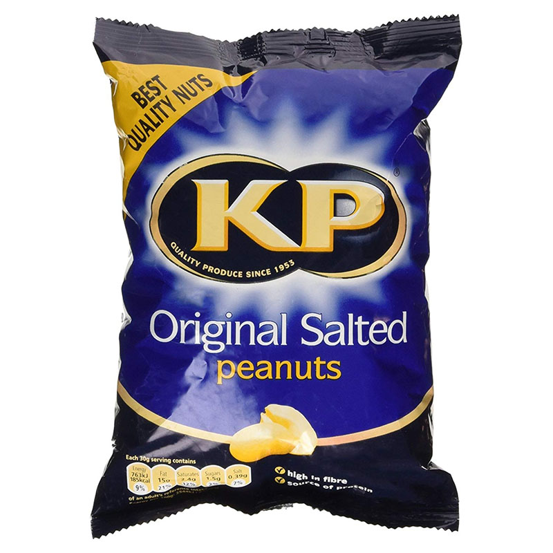 KP Original Salted Peanuts 返品交換不可 300g オリジナル ピーナッツ イギリス 即出荷 英国直送品 ナッツ 塩味 ソルト味 スナック