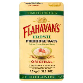 Flahavan's Irish Porridge Oats Original (1.5Kg) アイリッシュ オート麦 ポリッジ 朝食 麦 【海外直送品】