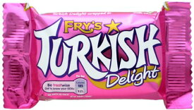 ターキッシュデライト チョコレートバー 12本 Cadbury Frys Turkish Delight Chocolate Bar x 12bars キャドバリー ミルクチョコレート バラの香りのゼリー入り ターキッシュ【英国直送品】