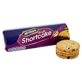 マクビティ McVities Fruit Shortcake 200g x 4 ビスケット フルーツショートケーキ【英国直送品】