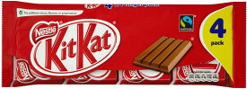 ネスレ Nestle キットカット Fairtrade Kit Kat 45g X 4 フェアトレード チョコレート【英国直送品】