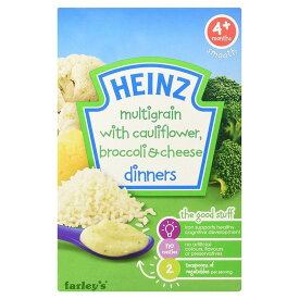 ハインツ Heinz Dinners カリフラワー ブロッコリー チーズ Cauliflower & Broccoli Cheese 125g ベビーフード 離乳食 無香料 無着色【英国直送品】