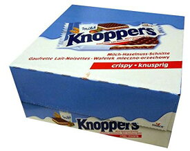 Storck Knoppers, CASE (24 x 25g) ウエハース菓子【英国直送品】