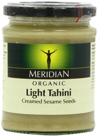 Meridian - Organic Light Tahini - 270g メリディアン オーガニック タヒニ ごまペースト カロリー控えめタイプ