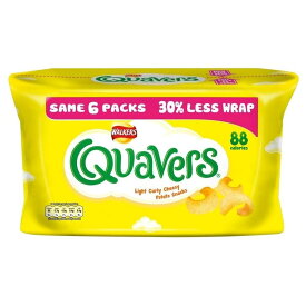 Walkers Quavers - Cheese (6x17g)　quavers - チーズ（ 6X17G ）