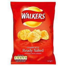 Walkers Crisps - Ready Salted (34.5g) ポテトチップス 34.5G (賞味期限: 製造日より12週間)