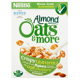 【最大1000円OFFクーポン配布中】Nestle Oats & More Almond (425g) ネスレオート麦＆アーモンド（ 425グラム）
