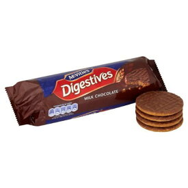 McVities Milk Chocolate Digestive 300g x 2 英国製 マクビティ・ミルクチョコレート ダイジェスティブ ビスケット 【海外直送品】 [並行輸入品]