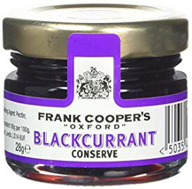 Frank Cooper Blackcurrant Jam 28g x 2（フランク・クーパー　ブラックカラント　28gX2個セット）【海外直送品】【並行輸入品】