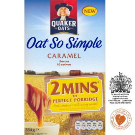 Quaker Oats - Oat So Simple - Caramel - 334g