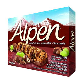 Alpen - Fruit & Nut with Milk Chocolate Cereal Bars - 145g