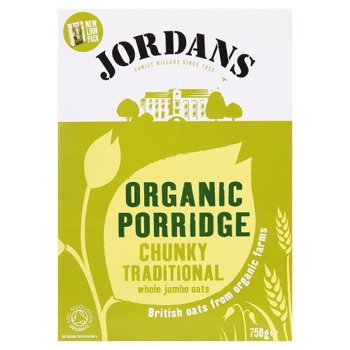 Jordans Organic Porridge Chunky Traditional Jumbo Oats 750g