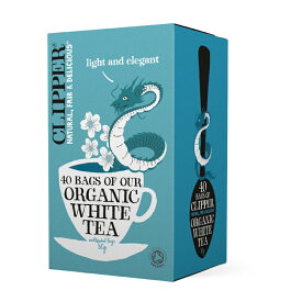 Clipper Organic White Tea 26 bags x 2 クリッパー オーガニック ホワイトティー (26袋 x 2箱)