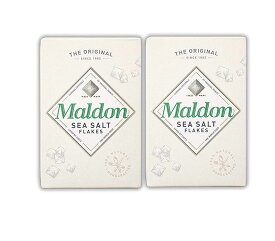 Maldon Sea Salt Flakes (250g) - Pack of 2 by Maldon